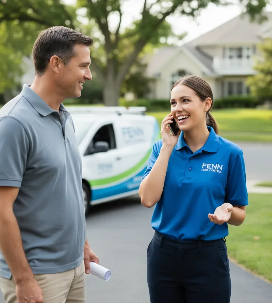Fenn Pest Control customer support in Menasha